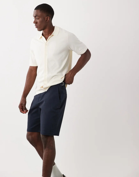  Threadbare Shorts In Navy 