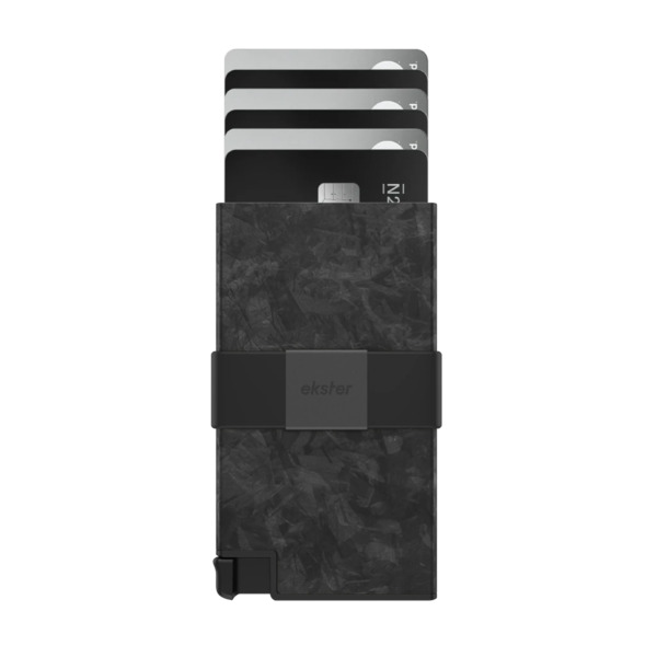  Ekster® Ekster Cardholder - Carbon Forged Smart Card Holder Aluminium Wallet For Men Trackable Rfid Pop Up Slim Card Holder 