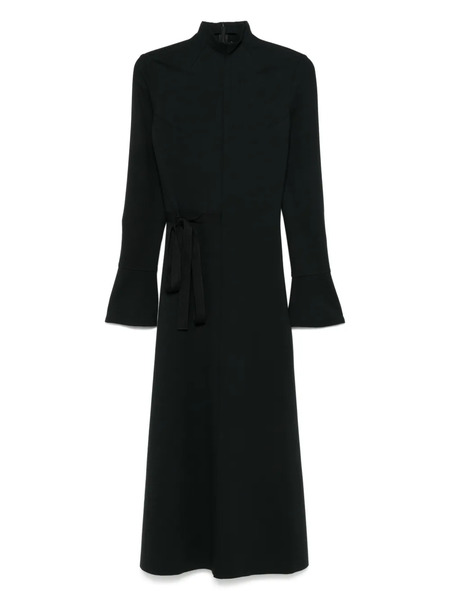  Aganovich Strap-detail Maxi Dress - Black 