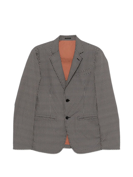  Alexander Mcqueen Pre-owned 2000s Patterned Blazer - Grey 