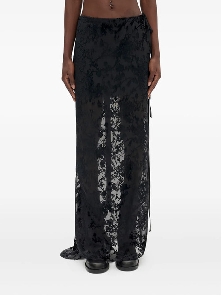  Ann Demeulemeester Eveline Long Skirt - Black 