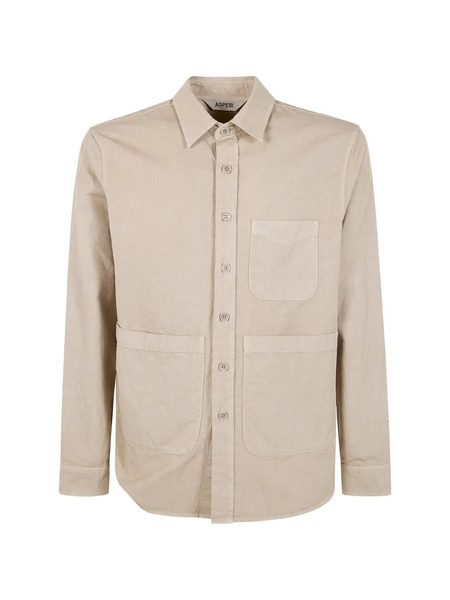  Aspesi Buttoned Pocket Shirt - Neutrals 
