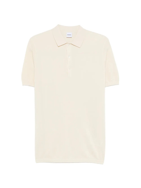  Aspesi Collared Short-sleeve T-shirt - Neutrals 