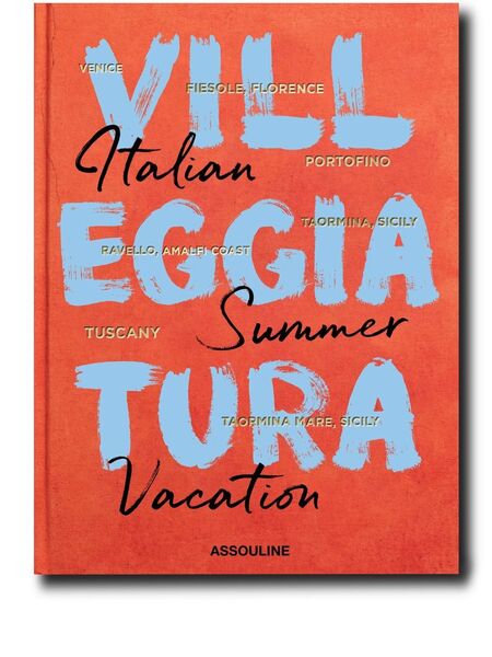  Assouline Villeggiatura: Italian Summer Vacation Book - Orange 