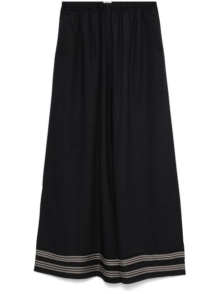  Bode Mathilde Trousers - Blue 