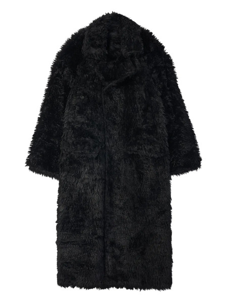  Camperlab Teddy-effect Faux-fur Coat - Black 
