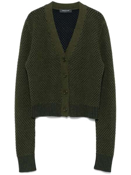  Fabiana Filippi Platinum Cardigan - Green 
