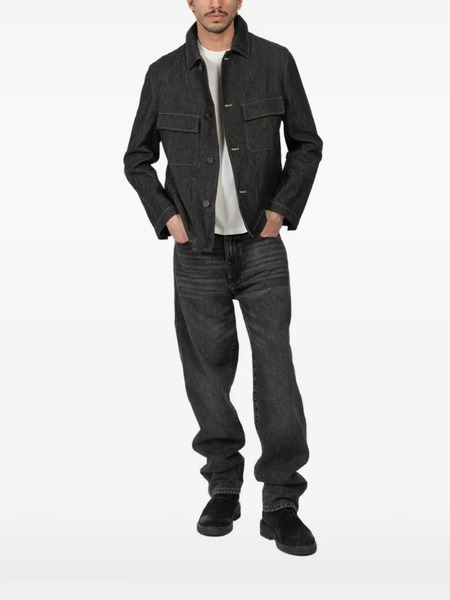  Forme D'expression Chest-pocket Jacket - Grey 