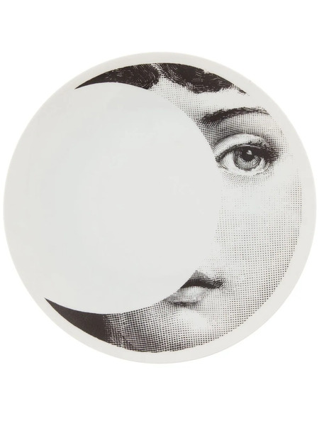  Fornasetti Plate - White 