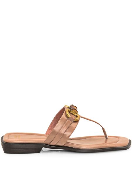  Jeffrey Campbell Monica Slides - Neutrals 
