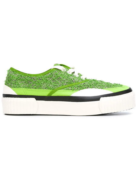  Julien David Platform Sneakers - Green 