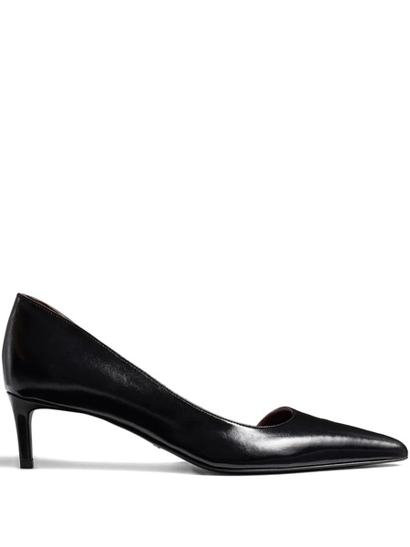  Khaite 45mm Jett D'orsay Heeled Pumps - Black 
