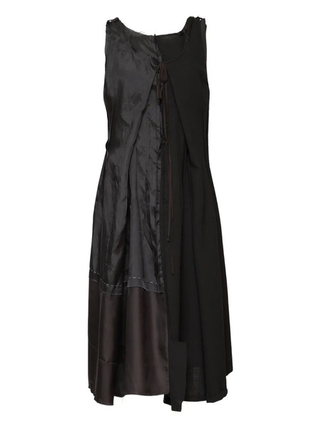  Maison Margiela Virgin-wool Midi Dress - Black 