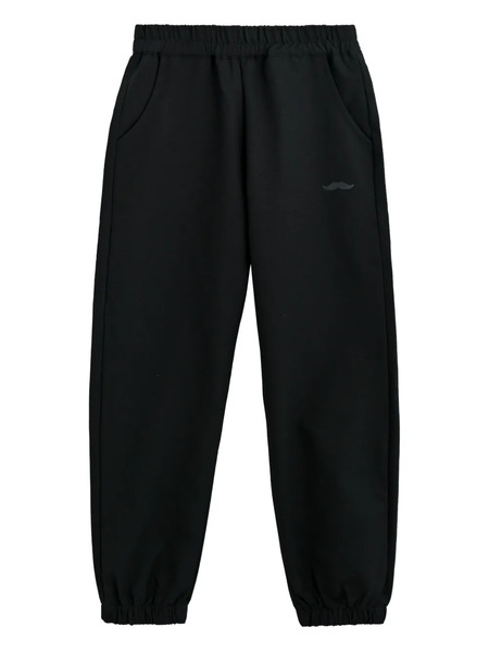  Moustache Logo-detail Tracksuit Pants - Black 