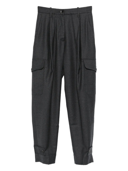  Nine In The Morning Sophie Cargo Trousers - Grey 