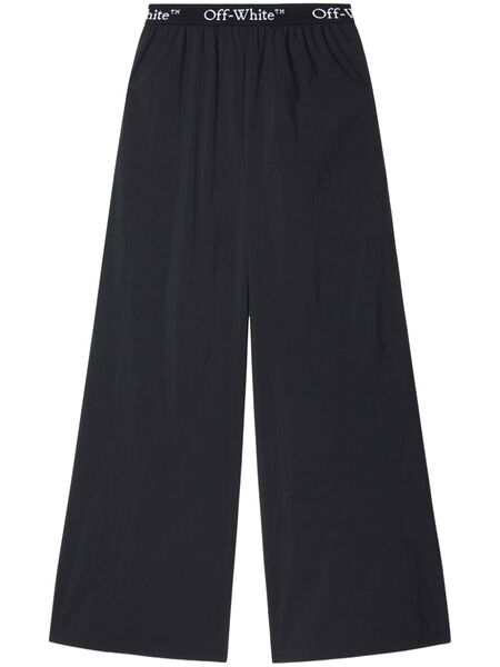  Off-white Nylon Joggers Pants - Black 