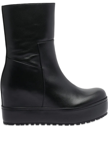  Paloma Barceló Platform Wedge Boots - Black 