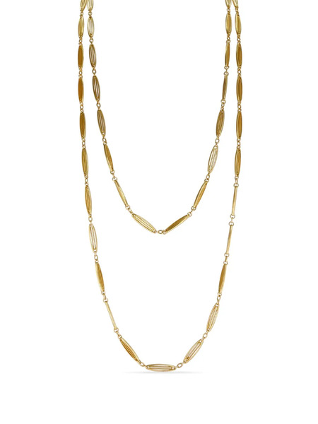  Pragnell Vintage Belle Epoque Oval Link Necklace - Gold 