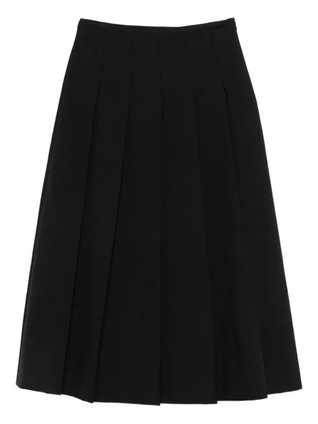  Róhe Pleated Midi Skirt - Black 