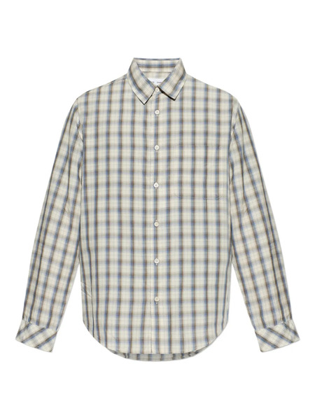  Samsoe Samsoe Checked-pattern Shirt - Neutrals 