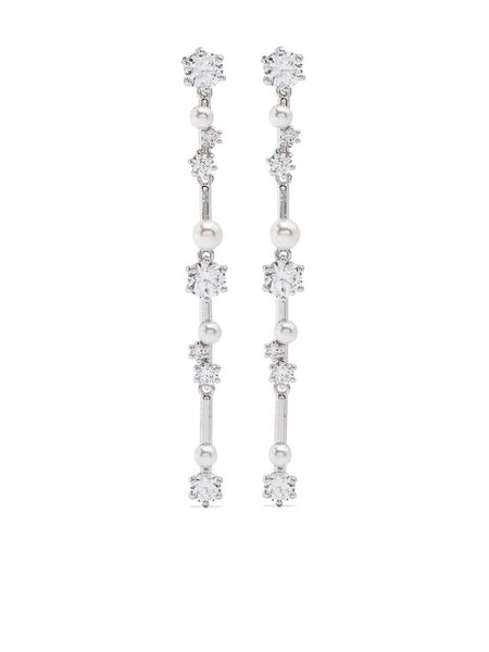  Swarovski Constella Drop Earrings - Silver 