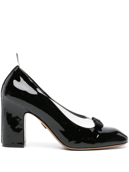  Thom Browne 90mm Patent-leather Court Pumps - Black 
