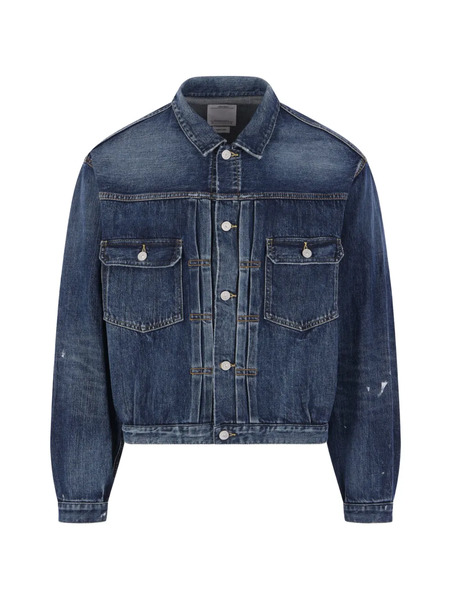  Visvim Buttoned Denim Jacket - Blue 