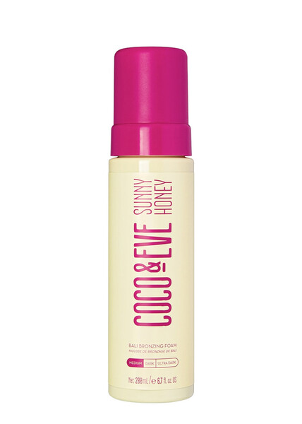  Coco And Eve Sunny Honey Bali Bronzing Foam, Tanning, Medium 