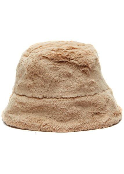  Eugenia Kim Yuki Faux Fur Bucket Hat - Camel - One Size 