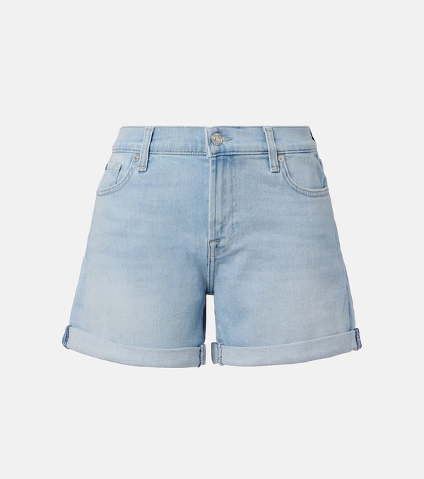  7 For All Mankind 7 For All Mankind Mid-rise Denim Shorts 