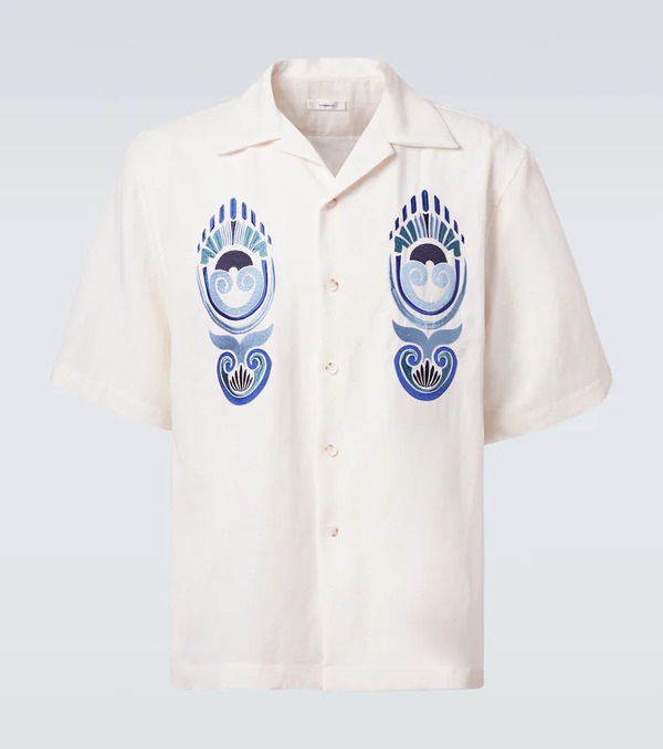  Commas Commas Embroidered Shirt 
