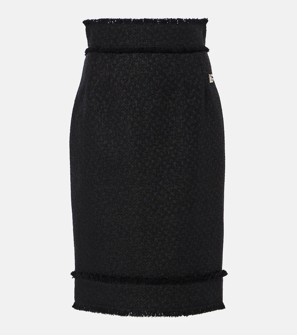  Dolce&gabbana Dolce&gabbana Wool-blend Tweed Pencil Skirt 