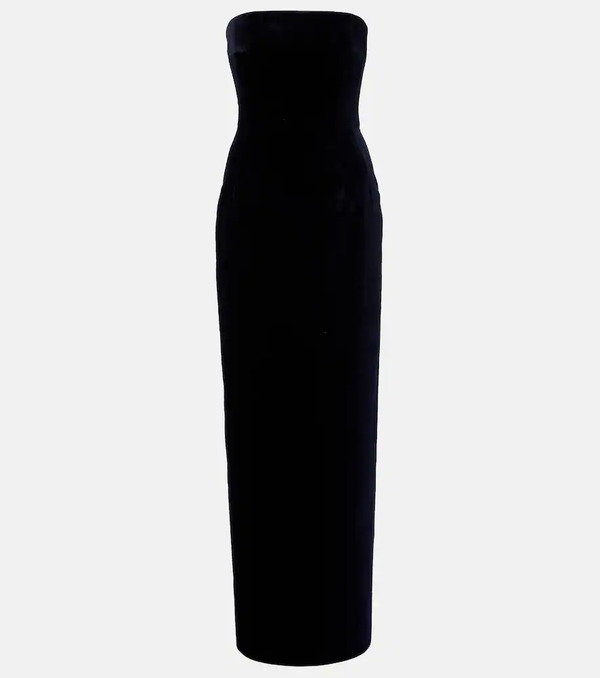  Emilia Wickstead Emilia Wickstead Laelia Cotton Velvet Gown 