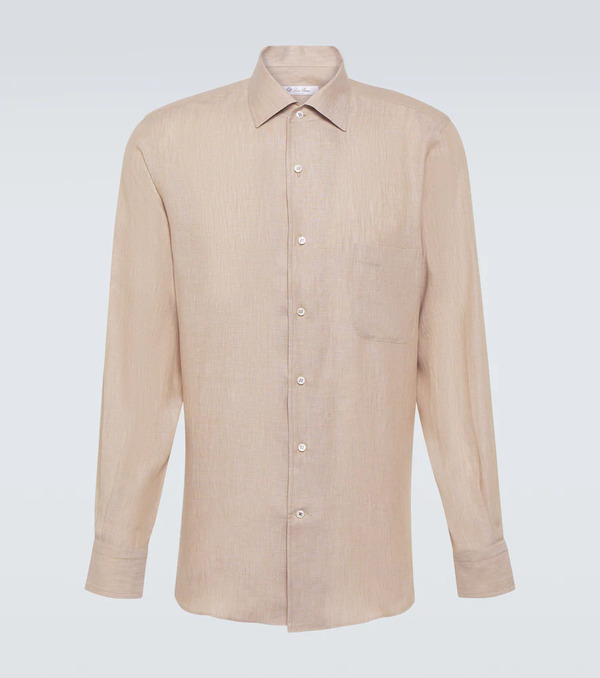  Loro Piana Loro Piana Andrã© Linen Shirt 