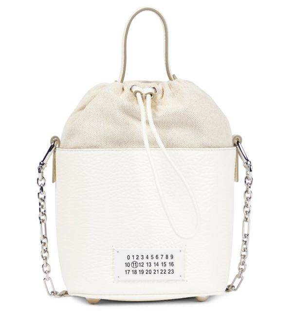  Maison Margiela Maison Margiela 5ac Leather Bucket Bag 