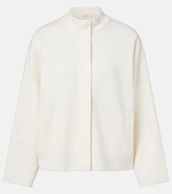  Max Mara Max Mara Wool Zip-up Cardigan 