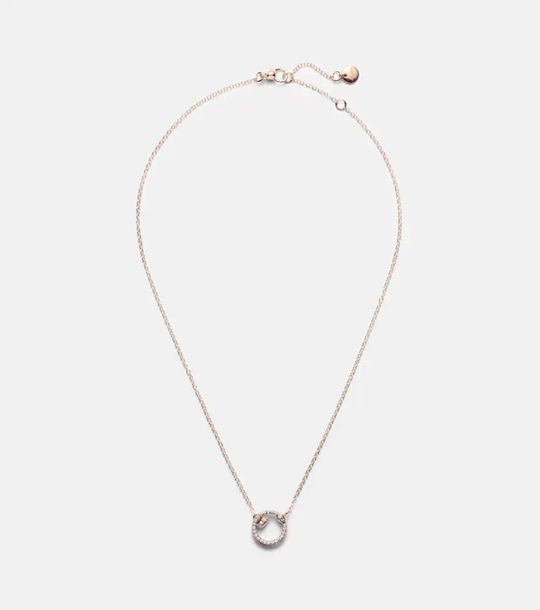  Pomellato Pomellato Pomellato Together 18kt Rose Gold Chain Necklace With Diamonds 