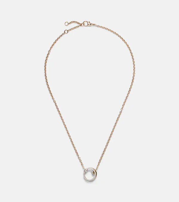  Pomellato Pomellato Pomellato Together 18kt Rose Gold Pendant Necklace With Diamonds 