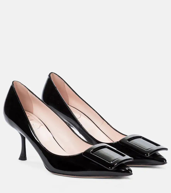  Roger Vivier Roger Vivier Viv' In The City 65 Patent Leather Pumps 
