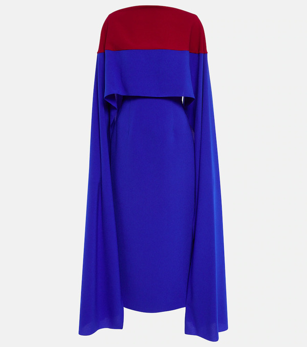  Roksanda Roksanda Elina Cape Midi Dress 