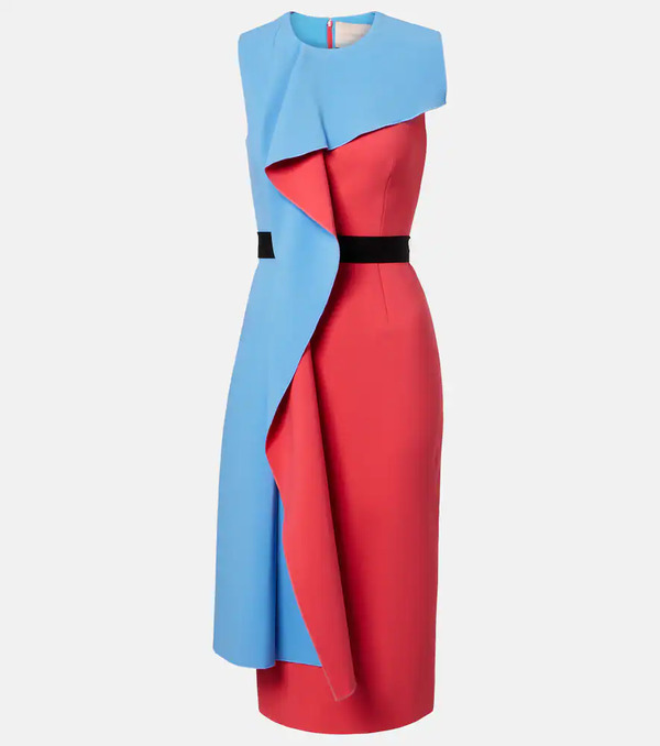  Roksanda Roksanda Pembrook Draped Crãªpe Cocktail Dress 