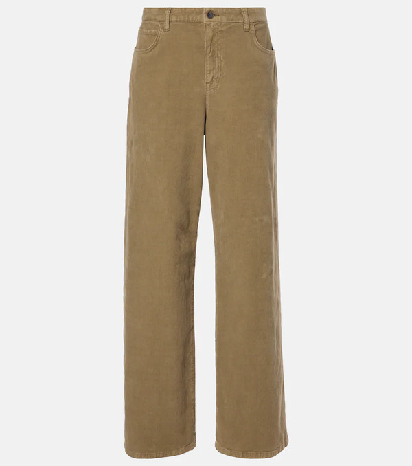  The Row The Row Eglitta Cotton Corduroy Wide-leg Pants 