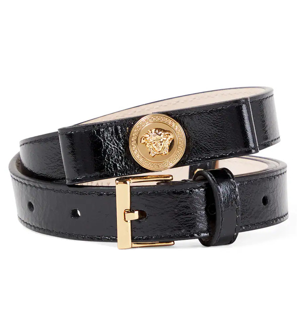  Versace Kids Versace Kids La Medusa Leather Belt 