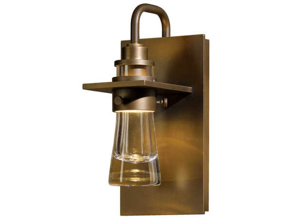  Hubbardton Forge Erlenmeyer 1 - Light Outdoor Wall In Bronze 