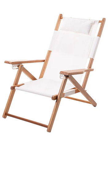  Business & Pleasure Co. The Tommy Chair In White. 
