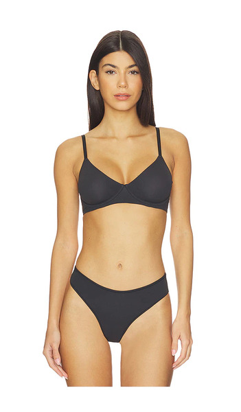  Skims Fits Everybody Unlined Demi Bra In Black. - Size 32b (also In 34b, 32c, 36c, 32d, 36d, 36dd, 32a, 34ddd) 