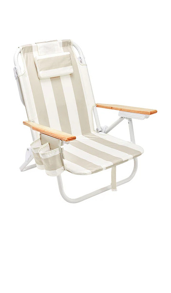  Sunnylife Deluxe Beach Chair In Cream. 