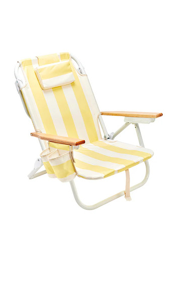  Sunnylife Deluxe Beach Chair In Yellow. 