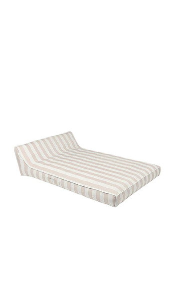  Sunnylife Luxe Double Lounger In Cream. 