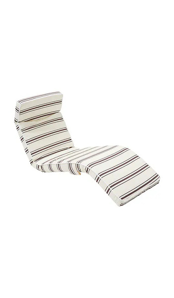  Sunnylife The Lounger Chair In Black,white. 